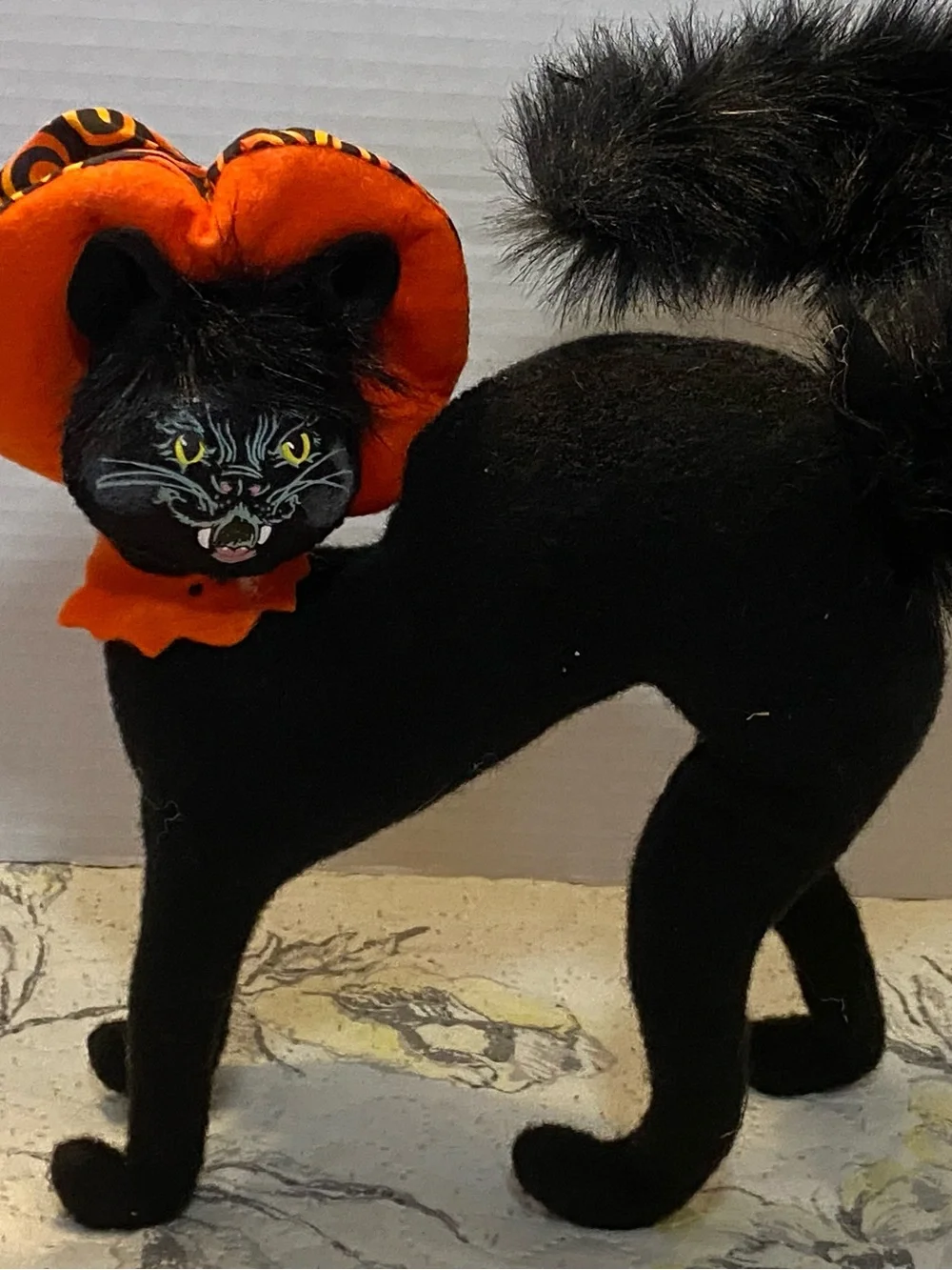 Annalee Black Halloween Cat Witch 2013